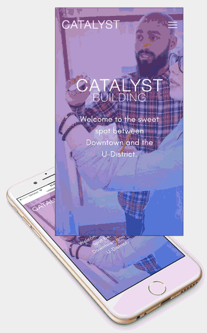 Catalyst Building Website by Fusion